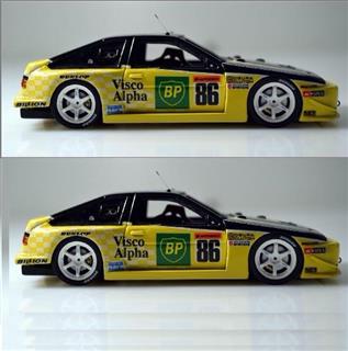 1/18 resin race car models collection