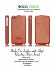 Italy cow leather Case for iphone 4g