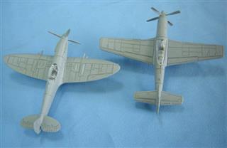 High Artificial Resin Airplane Model