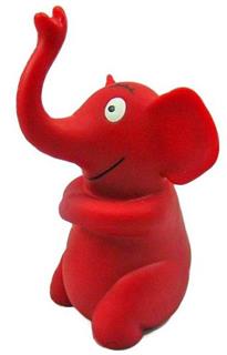 Red Elephant Ornament Craft made of Hollow PVC