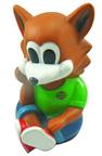 Plastic Cartoon Fox  Character Figure Toy