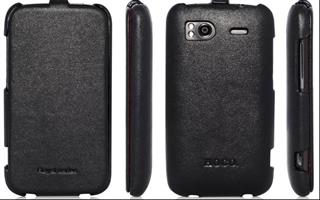 HTC  Sensation G14 Genuine Leather Cases Black