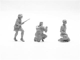 Resin Military Soldier Miniature Figure