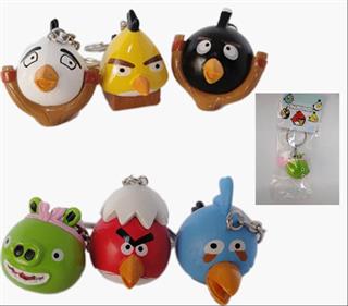 PVC Angry Bird Keychain Promotional Gifts