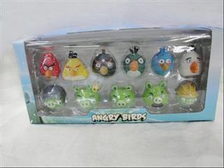 Plastic Angry Bird Figurine Toy