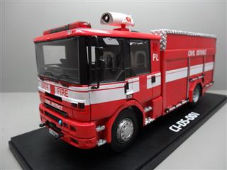 132 PU fire truck model with RC