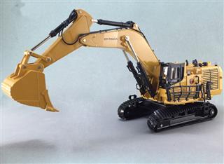 custom diecast metal Excavator  road construction vehicles model 1 50