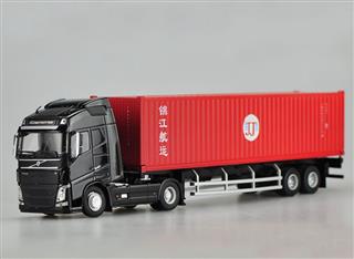 volvo decorative 1/50 diecast container truck model give away gift