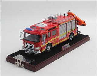 FAW diecast metal 1/43 fire truck model China manufacturer