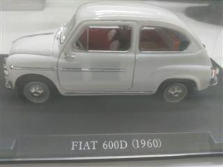 OEM custom made Year 1960 600D 1/24 diecast fiat model car